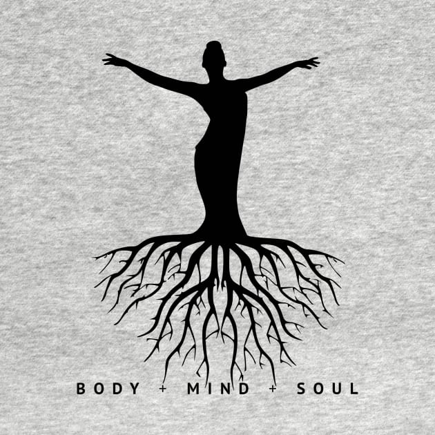 Body Mind and Soul Spiritual Design by Cre8tiveSpirit